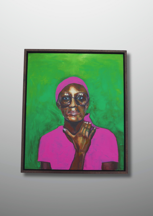 Cynthia, Oil on canvas. 2025 (22" x 20")